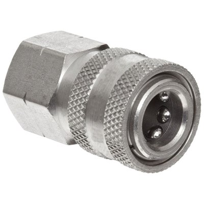 Quick Connect Coupler, Stainless Steel 1/4" Male (MPT)