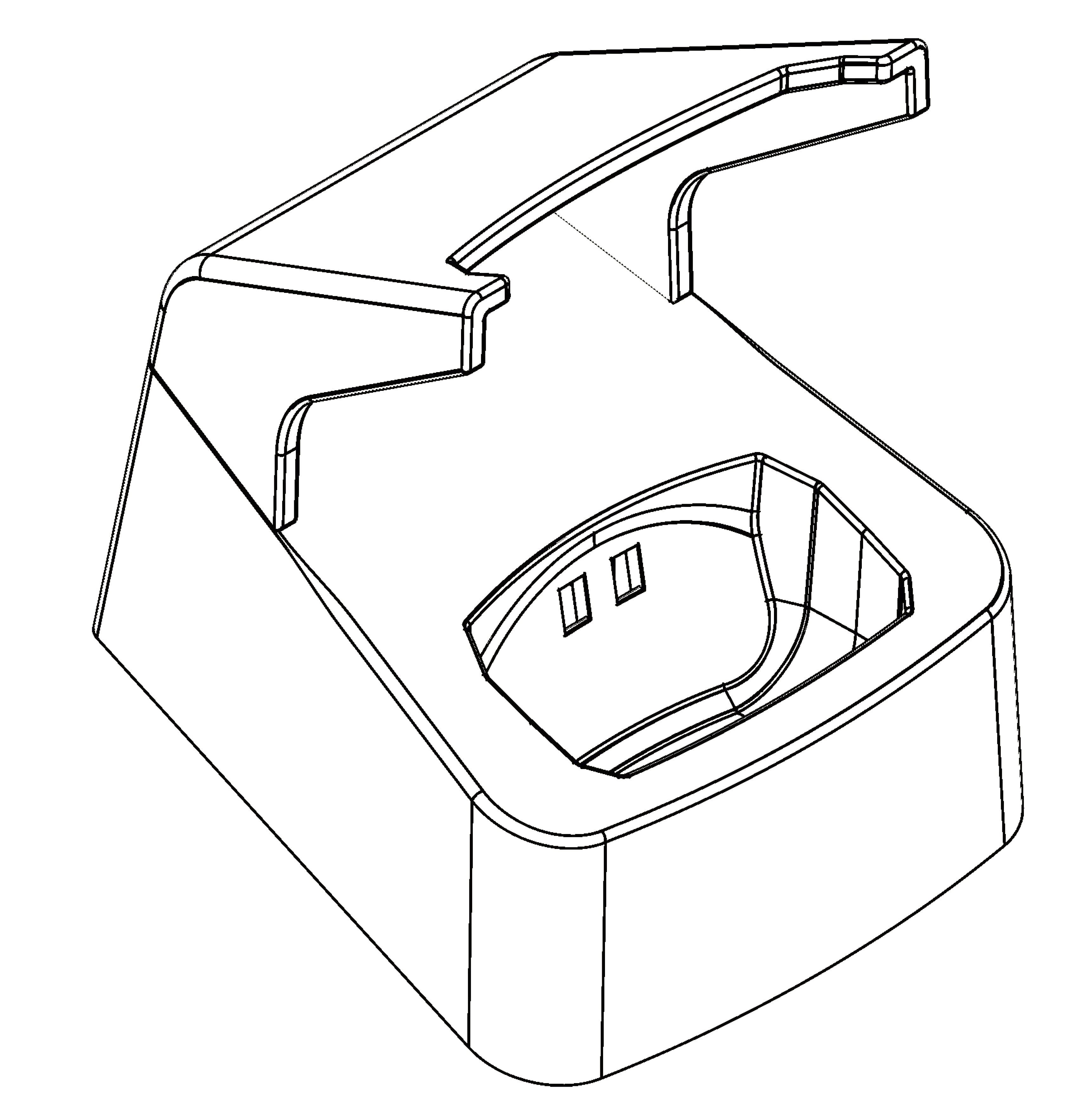 Dock Charging Base Black