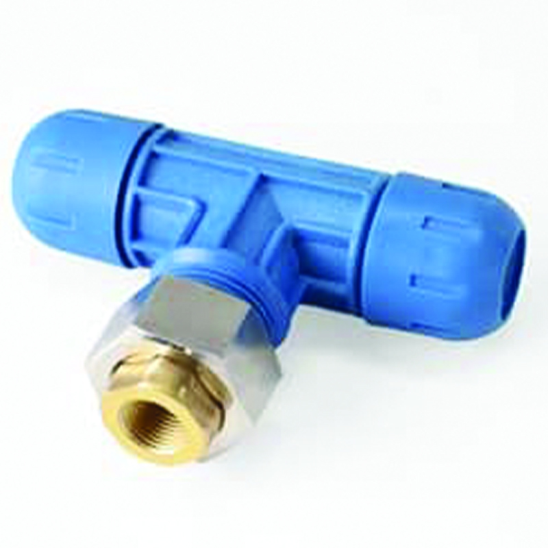 1" REDUCING TEE X 3/4" FEMALE NPT  FASTPIPE