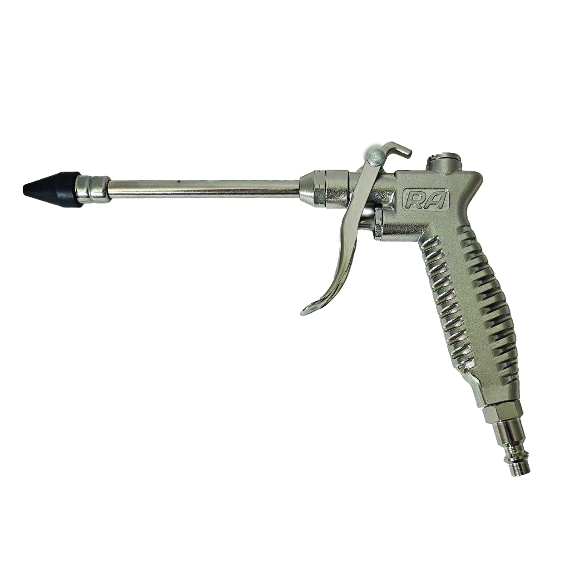 BLOW GUN WITH AL BODY 1/4" INDUSTRIAL WITH 5"  RUBBER TIP NOZZLE