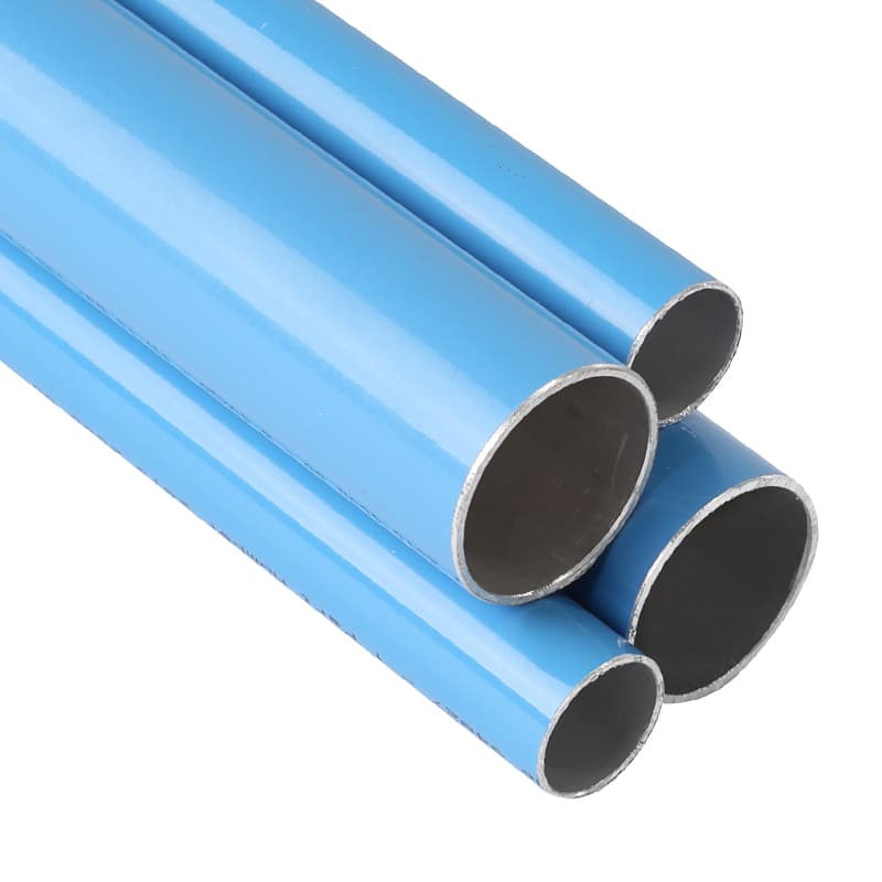 3/4" ALUMINUM TUBING 19 FT 2 INCHES LONG FASTPIPE   BLUE,  non returnable