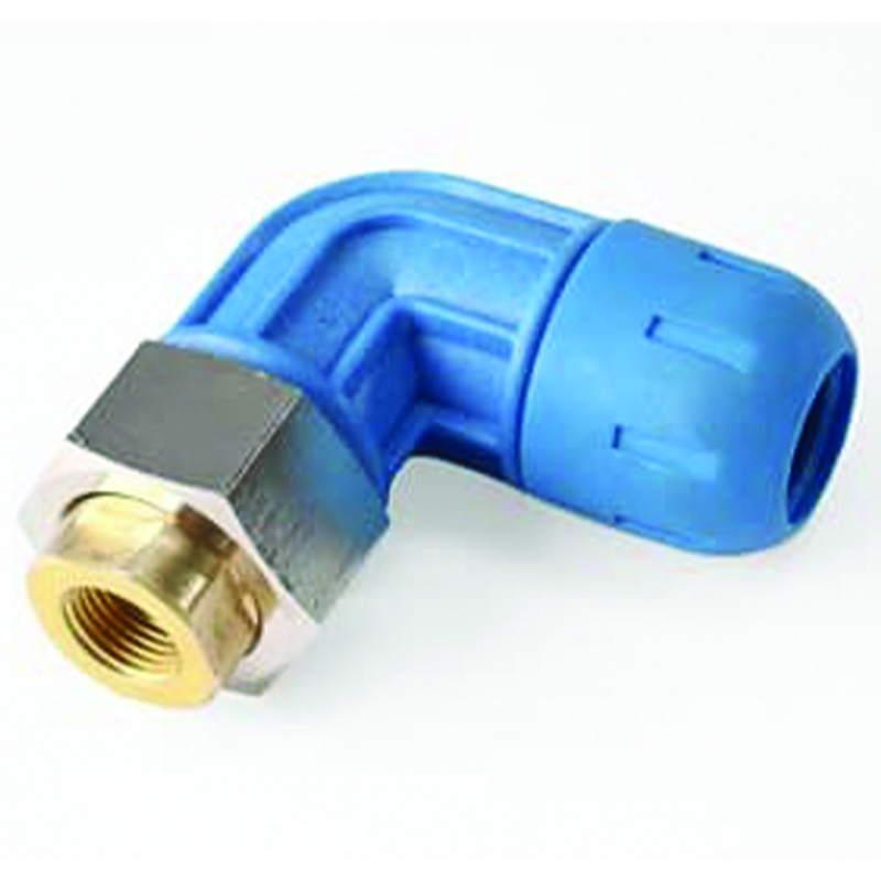 1" 90 DEGREE REDUCING ELBOW X 1/4" FEMALE NPT FASTPIPE