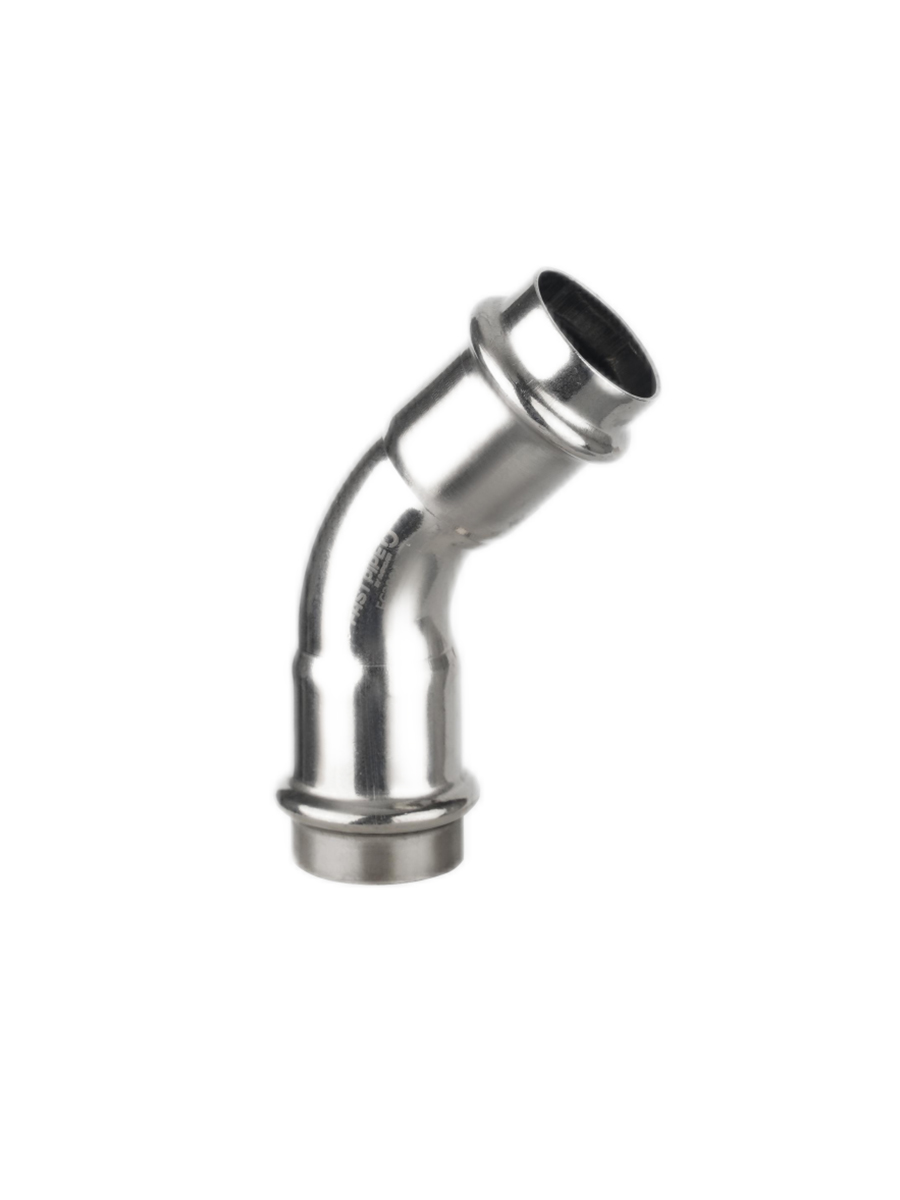 3/4" 45 DEGREE ELBOW COMPRESSED PIPE
