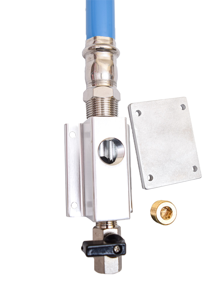 3/4" FASTPIPE SINGLE PORT OUTLET KIT COMPRESSED PIPE