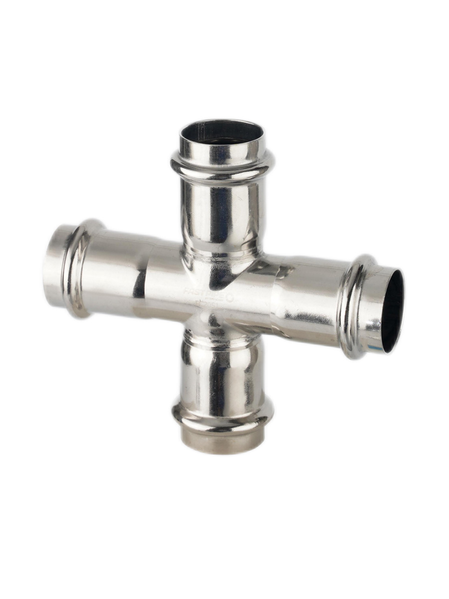 3/4" CROSS FITTING COMPRESSED PIPE