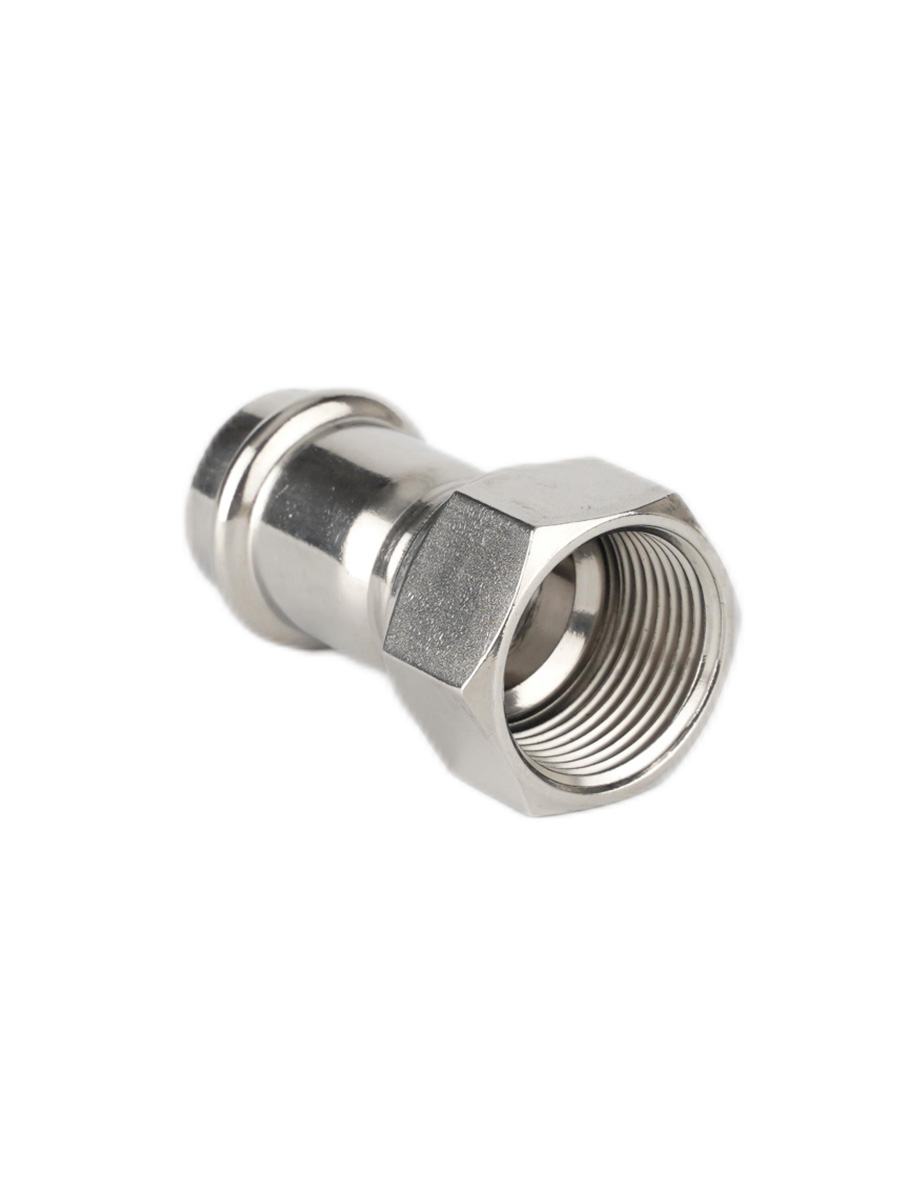 1-1/2" COMPRESSED PIPE X 1-1/2" NPT FEMALE THREADED NIPPLE