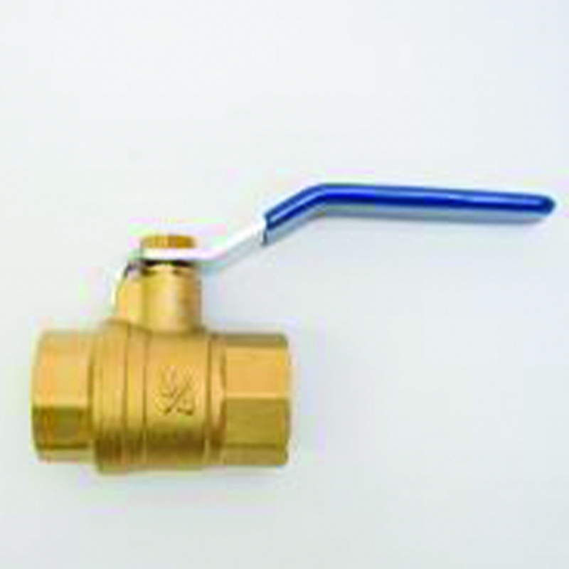 1" NPT BALL VALVE, BRASS, FEMALE X FEMALE