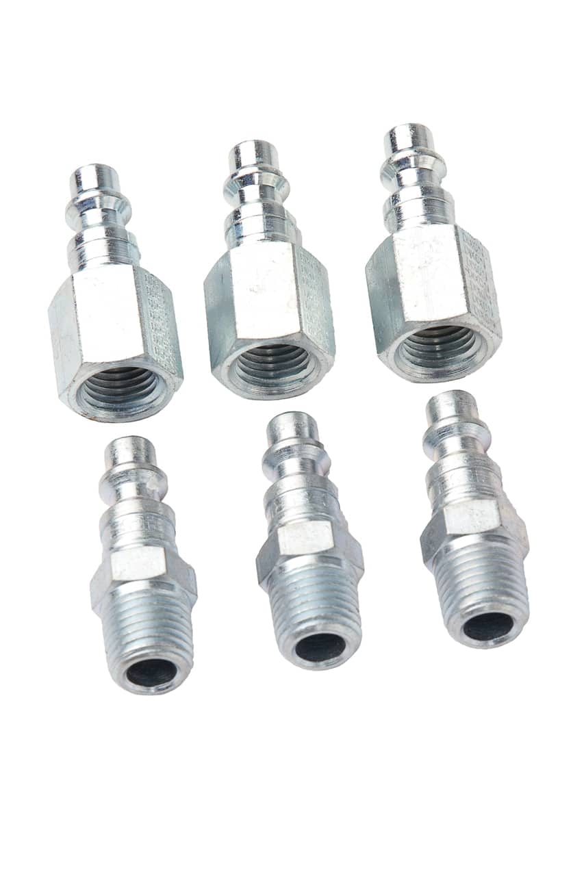 QUICK COUPLER PACK (3) K5220 1/4 FEMALE, (3) K5221 1/4 MALE, FITS 30 CFM BODY