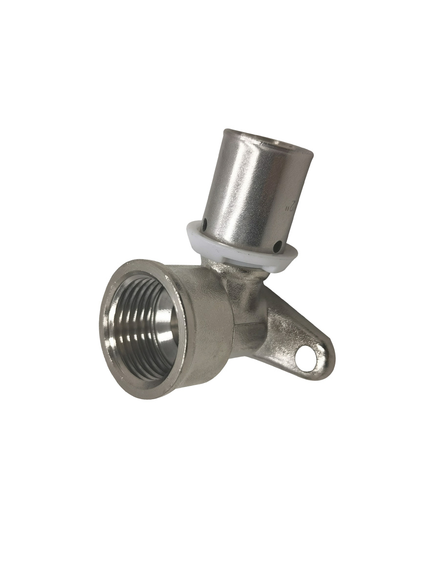 1/2" COMPRESSED FLEXIBLE TUBING SINGLE PORT ELBOW, 1/2" FEMALE NPT