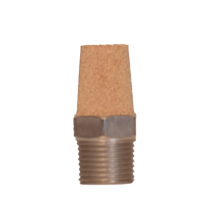 PNEUMATIC EXHAUST MUFFLER, 1/2" NPT, 10PK