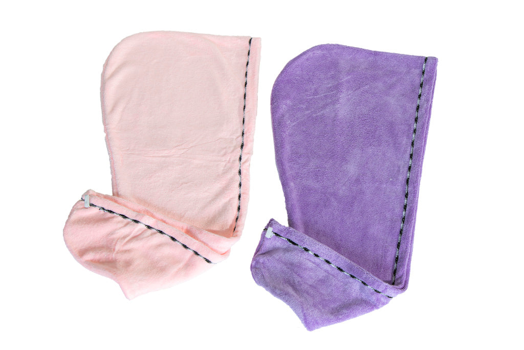 Hair Drying Towel - Purple
